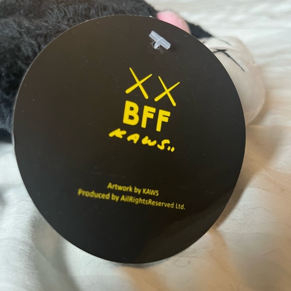 KAWS BFF PLUSH (Black) Authentic - Picture 3 of 7